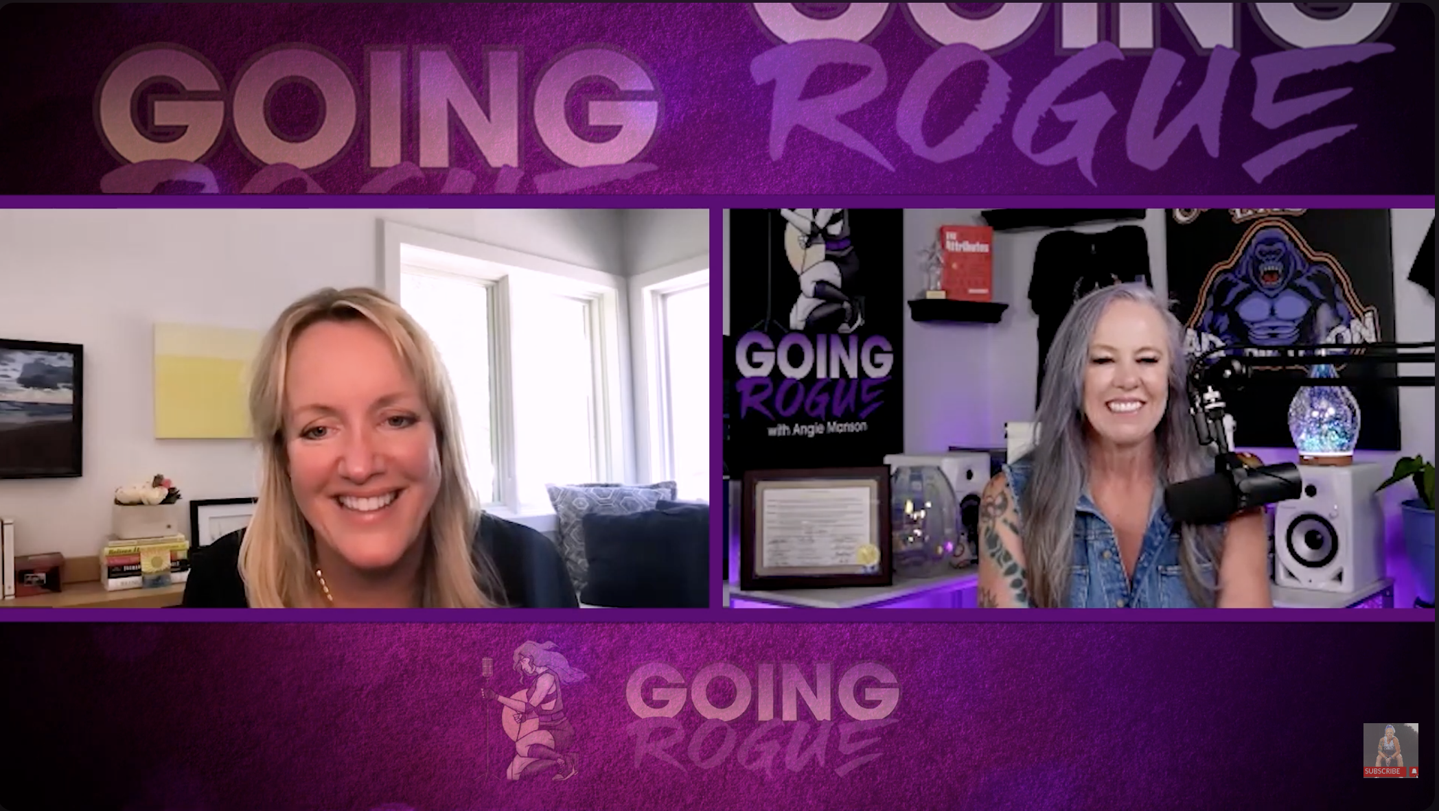 Going Rogue with Angie Manson logo